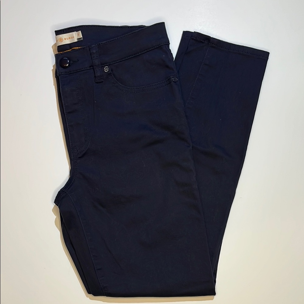 Tory Burch Blue Straight Jeans